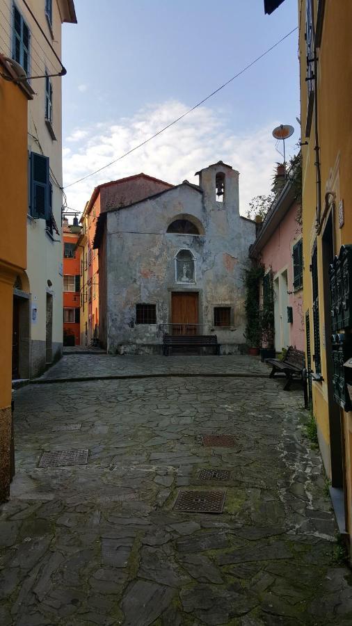 Вилла La Terrazza Nel Carruggio Феццано Экстерьер фото